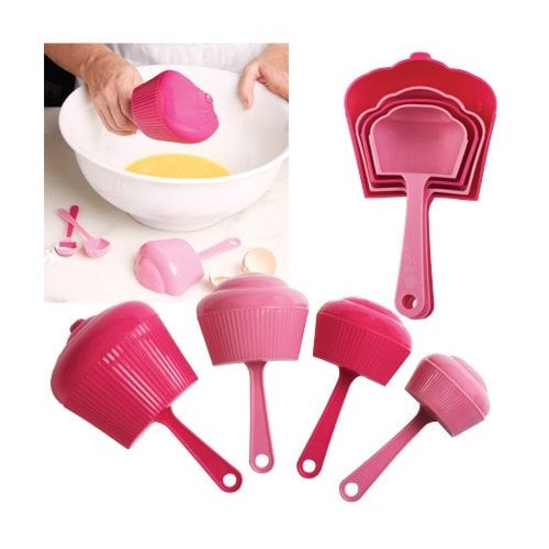 cupcake shaped measuring spoons