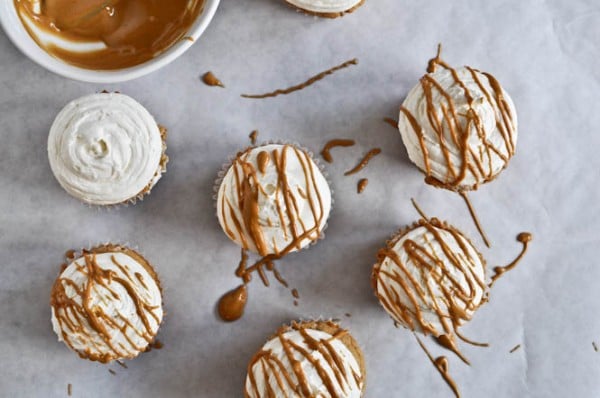 fluffernut cupcakes