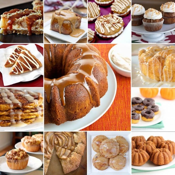 fall flavors baking