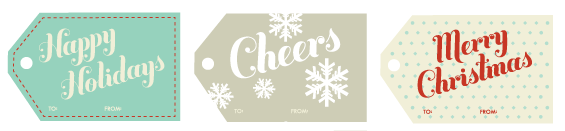 Free Printable Christmas Gift Tags