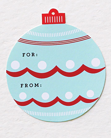 free printable gift tag