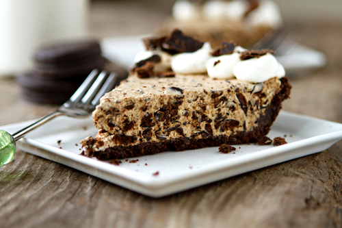 homemade thin mint pie homemade thin mint pie