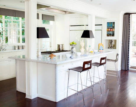 white kitchen details