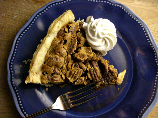 Southern brown sugar pecan pie