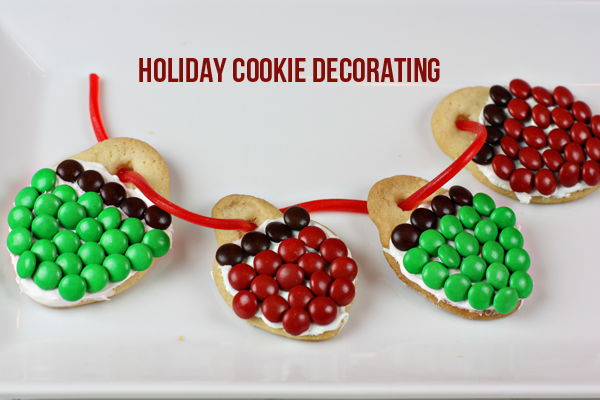 Make Christmas Cookies with M&Ms!