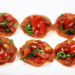 Salami Crostini--click for recipe from Spiced!
