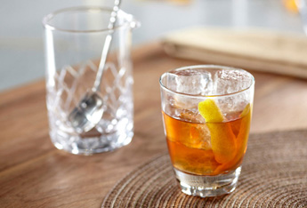 Dickel Honey Old Fashion--click for recipe from Spiced!