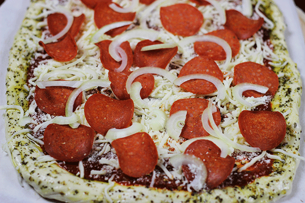 Perfect Pizza Dough Ready to Go In The Oven! Perfect Pizza Dough Ready to Go In The Oven!