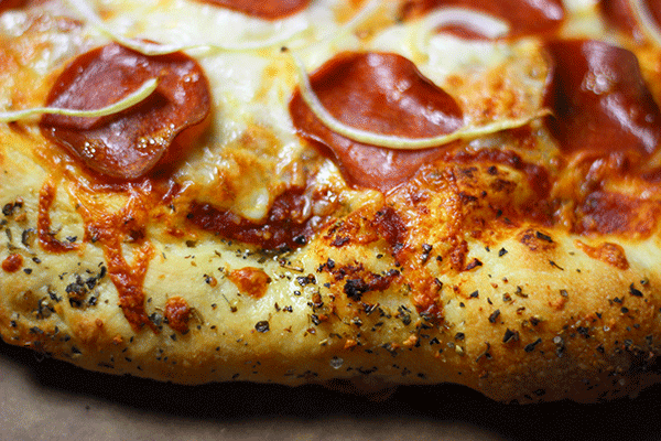 The perfect rustic homemade pizza dough recipe!