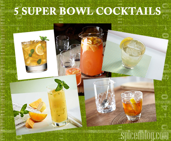 5 Super Bowl Cocktails for your Party! #superbowl