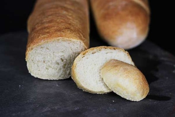 Homemade Baguettes--nothing beats the taste of fresh bread right out of the oven!
