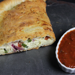 How to Make an Amazing Homemade Calzone--click for recipe from Spiced!