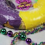 Traditional Mardi Gras King Cake with cinnamon filling--Let the Good Times Roll!