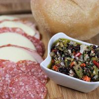 New Orleans' style Muffaletta Sandwich--If you love Italian meats, then you have to try this!