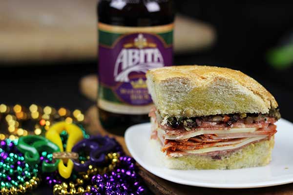 New Orleans' style Muffaletta Sandwich--If you love Italian meats, then you have to try this!