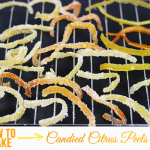 How to make Candied Citrus Peels!