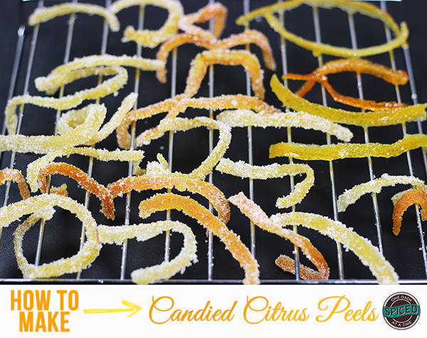 How to make Candied Citrus Peels!