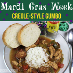 MARDI GRAS WEEK! Chicken and Sausage Gumbo, Creole-Style!