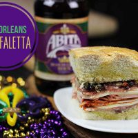 New Orleans' style Muffaletta Sandwich--If you love Italian meats, then you have to try this!