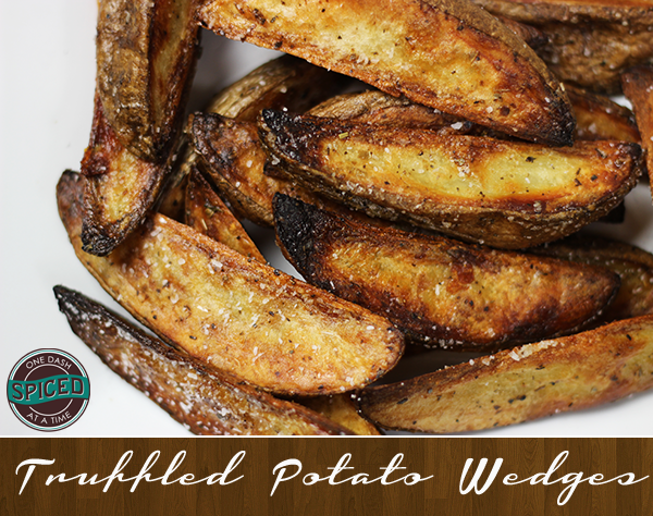 How to make homemade truffled potato wedges!