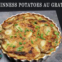 Guinness Potatoes au Gratin...that's right, potatoes, cheese, AND Guinness! Click for recipe from Spiced.