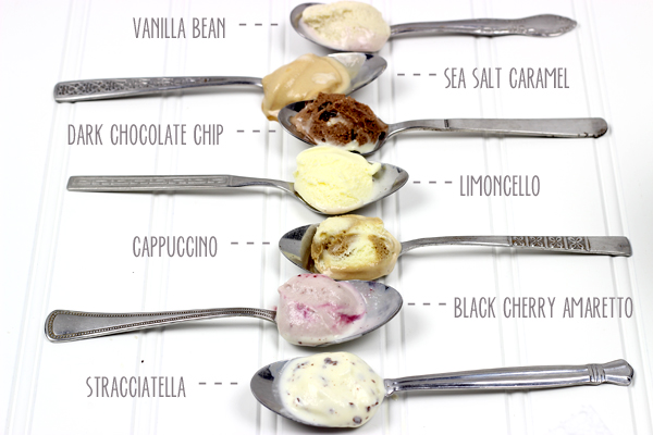 The new 7 flavors of Häagen-Dazs gelato!