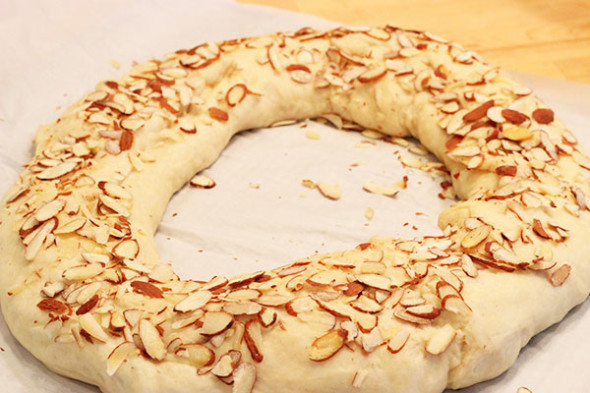 Raspberry Almond Kringle--click for recipe from Spiced!