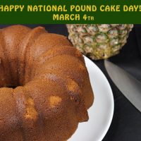 Homemade Vanilla Pound Cake with Seared Pineapple and Honey Sauce--click for recipe from Spiced!