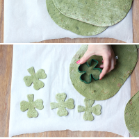 How to make Shamrock Tortilla Chips for St. Patrick's Day