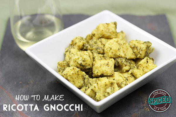 How to Make Ricotta Gnocchi--click for recipe from Spiced!