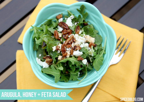 Fresh Arugula Salad - Perfect for Spring! #salad