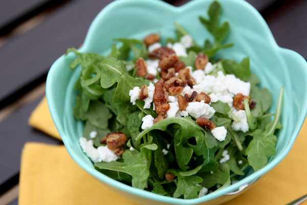 Fresh Arugula Salad - Perfect for Spring! #salad