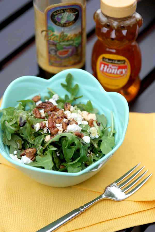 Fresh Arugula Salad - Perfect for Spring! #salad