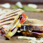 The Crazy Sriracha Grilled Cheese from spicedblog.com #grilledcheese #sandwich #yum