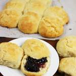 Old Fashioned Buttermilk Biscuit from Spicedblog.com #biscuit