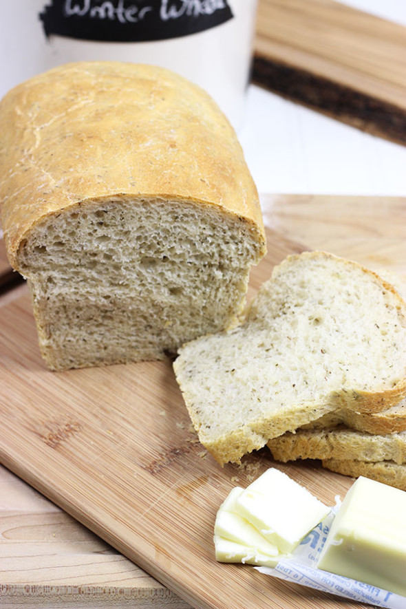 French Herb Bread. Perfect for delicious sandwiches! #bread