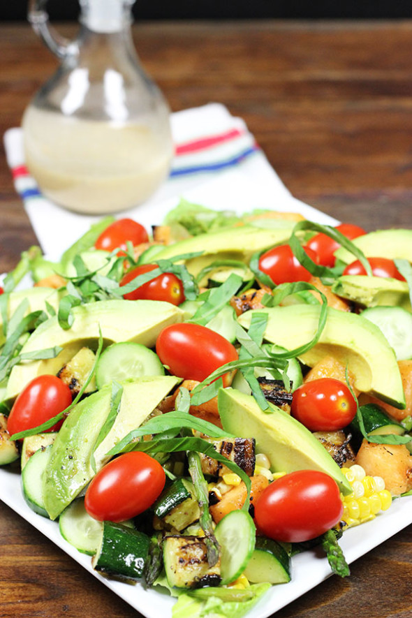 Grilled Cantaloupe Salad #grill #summer #thechew
