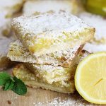 Lemon Coconut Bars. These taste like summer on a plate! #lemon #summer #dessert