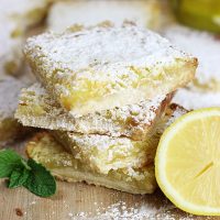 Lemon Coconut Bars. These taste like summer on a plate! #lemon #summer #dessert