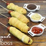 Baked Corndogs from spicedblog.com #fairfood #notfried