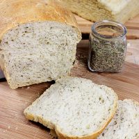 French Herb Bread. Perfect for delicious sandwiches! #bread