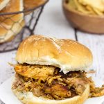 Pulled Pork Sandwich: This is one of my top 3 favorite summer recipes of all time! The pork shoulder is slow-cooked in a smoker all day, and it's absolutely delicious!