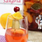 White Wine Summer Sangria #summer #sangria