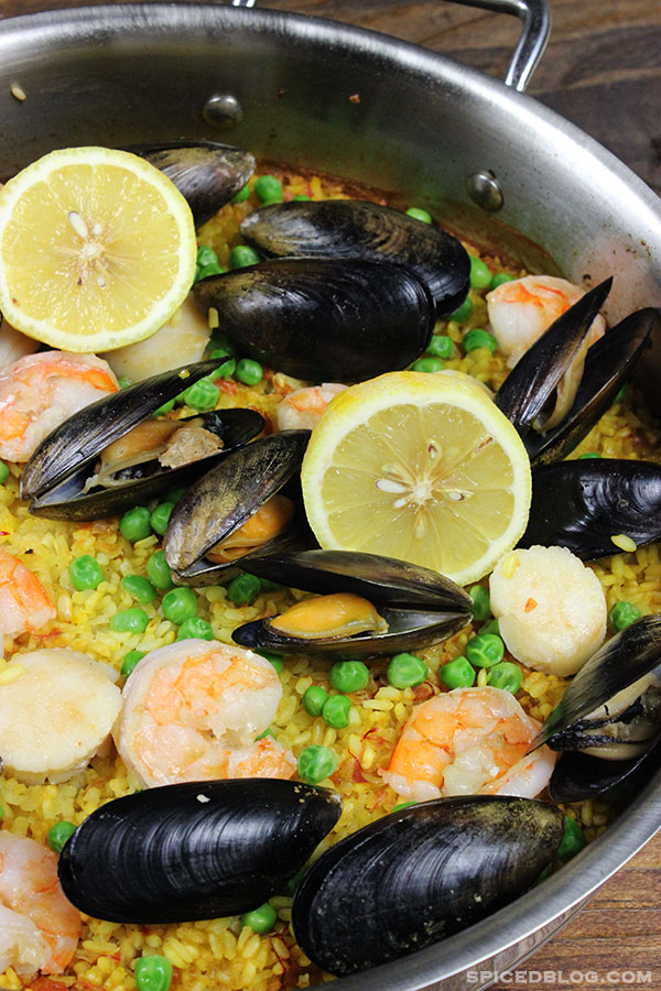 Classic Seafood Paella