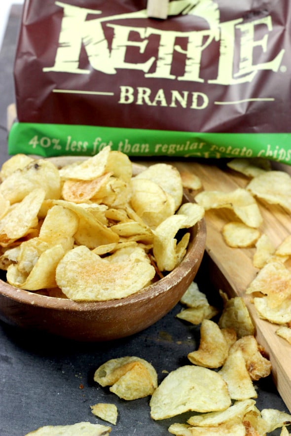 Pulled Pork Kettle Chip Bites #summer #TheRealKettleChips