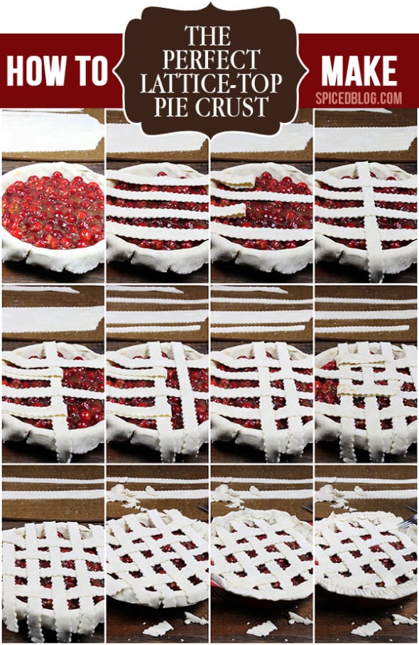 How to Make a Lattice Top for Pies
