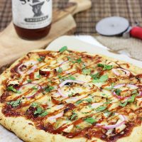 AMAZING PIZZA!! BBQ Chicken Pizza #homemade #pizza