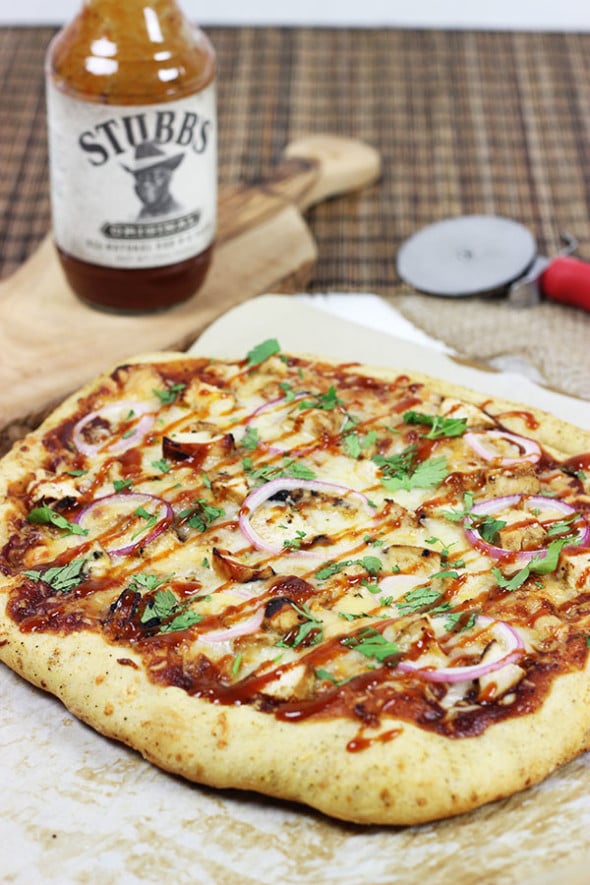 AMAZING PIZZA!! BBQ Chicken Pizza #homemade #pizza