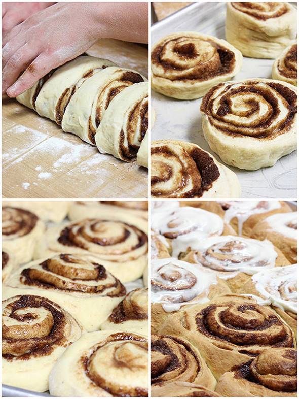 How to make Texas-sized Cinnamon Buns!!