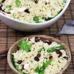 Cranberry & Feta Orzo Pasta Salad